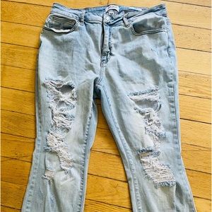 Light wash Judy Blue jeans size 16W